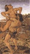 Sandro Botticelli Antonio del Pollaiolo Hercules and Antaeus